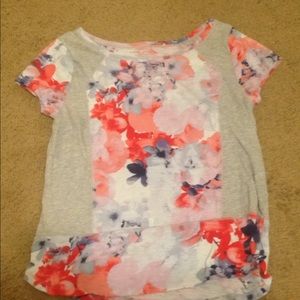 Floral tee